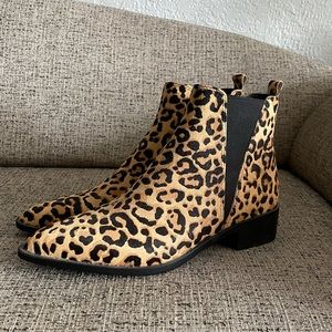 Steve Madden Leopard Booties NEW!